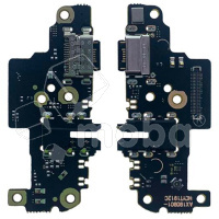 Шлейф для Xiaomi Redmi Note 8 Pro (M1906G7T) плата системный разъем/разъем гарнитуры/микрофон