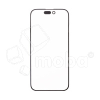 Стекло для переклейки iPhone 15 (A3090) с OCA пленкой Черный - OR (Feaglet)