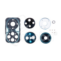 Стекло камеры для Huawei Honor 50/50 Pro (NTH-NX9)  в сборе с рамкой Зеленый