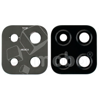 Стекло камеры для Samsung Galaxy A12/M12/A12 Nacho (A125F/M127F/A127F) Черный