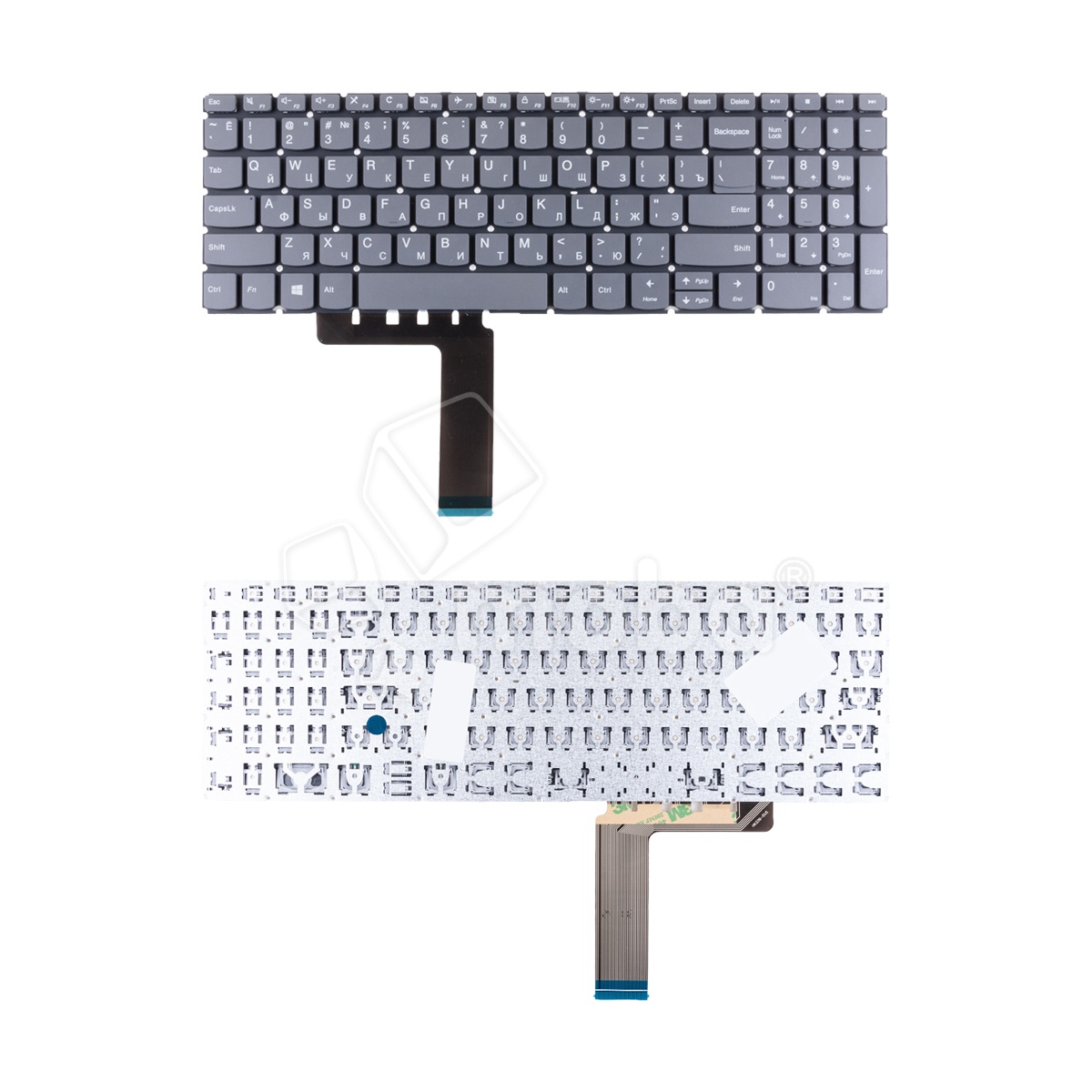 Клавиатура для ноутбука Lenovo IdeaPad V330-15ISK Серый