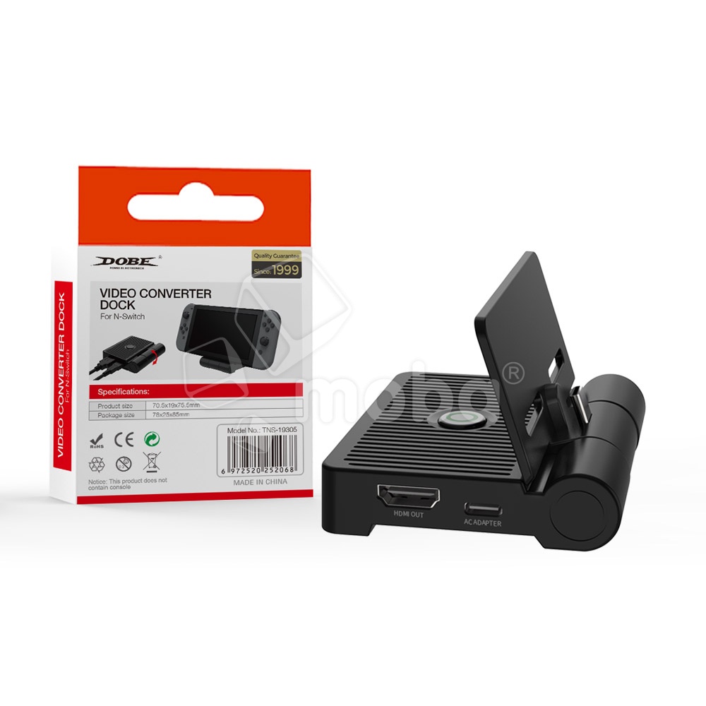 Док-станция, видео-конвертер HDMI - Type-C для JoyCon Nintendo Switch Dobe 19305