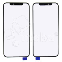 Стекло для переклейки iPhone X/Xs с OCA пленкой Черный - OR (Mitsubishi)