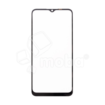 Стекло для переклейки Realme C21/C11 2021/Narzo 50i (RMX3201/RMX3231/RMX3235) в сборе с OCA пленкой Черный - OR (Mitsubishi)