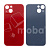 Задняя крышка для iPhone 13 (A2635) Красный (стекло, узкий вырез под камеру, логотип) - Премиум
