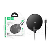 Беспроводное зарядное устройство Hoco CW62 (15W, быстрая зарядка, дисплей) Черный