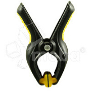 Зажим (прищепка) (4", 8,5*5,5 см, пластик/резина)