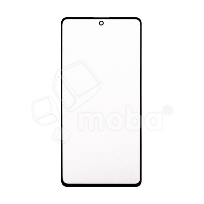 Стекло для переклейки Samsung Galaxy A71 (A715F) в сборе с OCA пленкой Черный - OR (Mitsubishi)