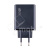 Сетевое зарядное устройство USB/Type-C GaN (65W, QC3.0, PD, 2 порта) Черный
