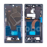 Рамка дисплея для Samsung Galaxy S22 Ultra (S908B) Черный (возможен дефект ЛКП)