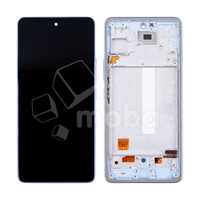 Дисплей для Samsung Galaxy A53 5G (A536B) модуль с рамкой Голубой - (OLED) (Full Size)