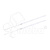 Светодиодная подсветка для телевизоров BBK/Telefunken 32" MS-L2391 V1 2018-3-5/32LEM-1027/TS2C (комплект 2 шт.)