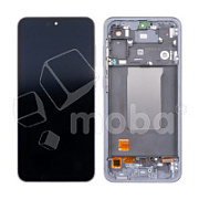 Дисплей для Samsung Galaxy A56 5G (A566B) модуль с рамкой Черный - (OLED) (Full Size)