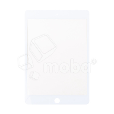 Стекло для переклейки iPad mini 4/5 (A1538/A1550/A2133/A2124/A2126/A2125) в сборе с OCA пленкой Белый - OR (Mitsubishi)