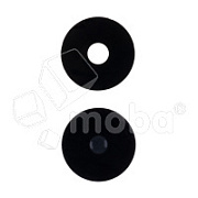 Стекло камеры для Tecno Spark 40C (KM4k) (комплект 2 шт.) Черный