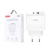 Сетевое зарядное устройство USB/Type-C XO L137 (20W, QС3.0, PD, 2 порта) Белый Сетевое зарядное устройство USB/Type-C XO L137 (20W, QС3.0, PD, 2 порта) Белый