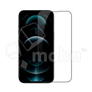Защитное стекло "Премиум" для iPhone 13 Pro Max/14 Plus Черное (Закалённое+, полное покрытие)