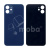 Задняя крышка для iPhone 12 (A2403) Синий (стекло, широкий вырез под камеру, логотип)