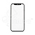 Стекло для переклейки iPhone 11 Pro в сборе с OCA пленкой Черный - OR (Mitsubishi)