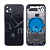 Корпус для iPhone 11 (A2221) (1 Sim) Черный - Премиум