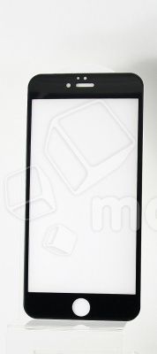 Защитное стекло "Оптима" для iPhone 7/8/SE (2020)/SE (2022) Черный (Закалённое, полное покрытие)
