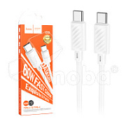 Кабель Type-C - Type-C Hoco X88 (5A, 60W) Белый