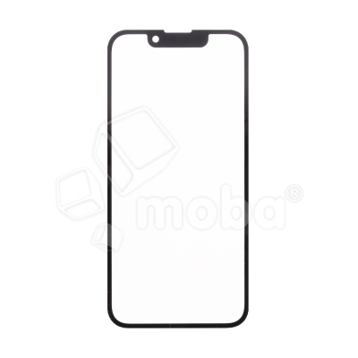 Стекло для переклейки iPhone 13 mini (A2630) с OCA пленкой + тачскрин Черный - OR (Feaglet)