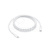 Кабель Type-C - Type-C для iPhone 15/15 Plus/15 Pro/15 Pro Max/16/16 Plus/16 Pro/16 Pro Max (60W, PD, оплетка нейлон, тех.упак.) Белый