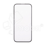 Защитное стекло "Премиум" для iPhone 15 Черный (Закалённое+, полное покрытие)
